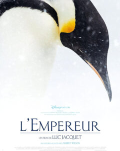 Affiche du film "L'empereur" de Luc Jacquet
